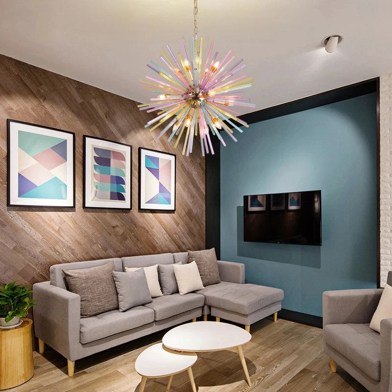suspension pissenlit moderne créative pour décoration intérieure - vue 3 sur 9