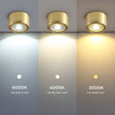 downlight led en cuivre spots réglables cob pour décor maison