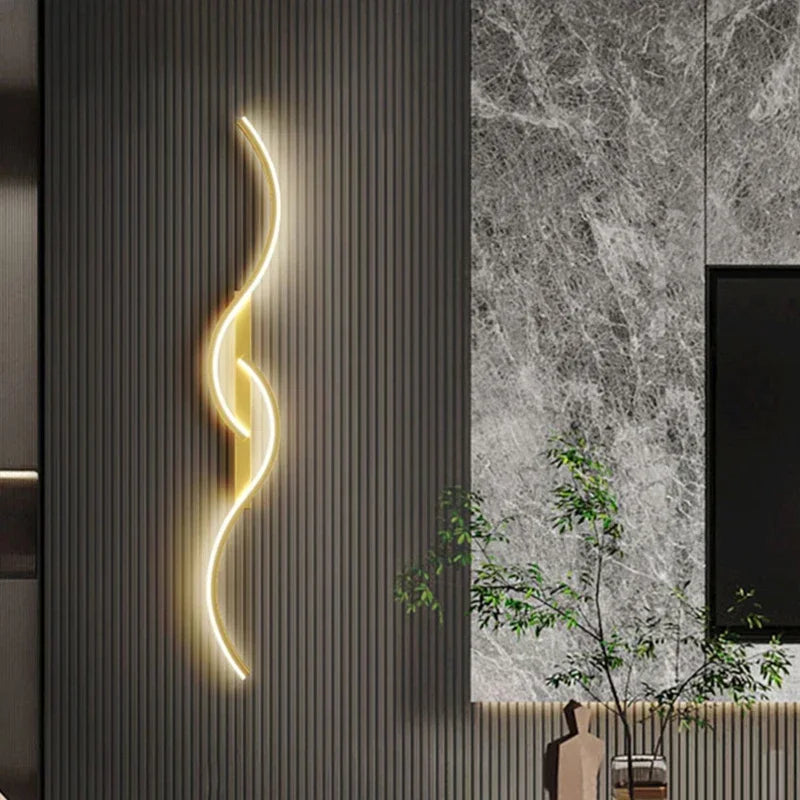 applique murale led moderne pour décoration intérieure et éclairage élégant - vue 2 sur 18