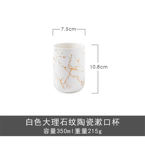 ensemble de toilette céramique pour voyage pratique et portable - vue 11 sur 11