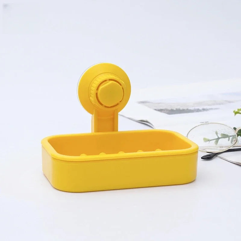 boîte à savon avec égouttoir et ventouse pour salle de bain - vue 7 sur 12