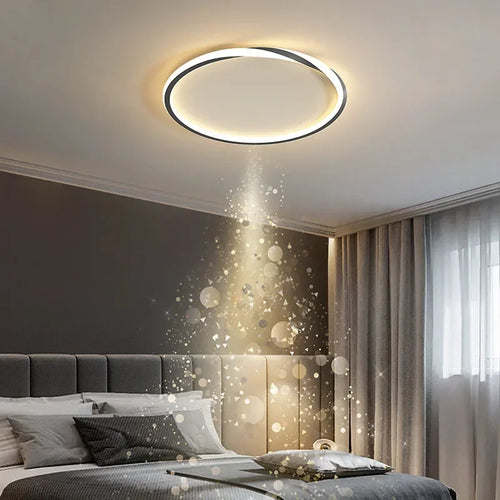 plafonnier led moderne pour décoration intérieure élégante - vue 4 sur 16