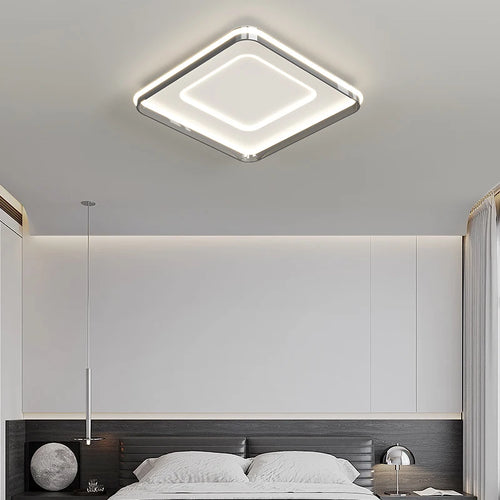 plafonnier moderne à leds nordique créatif luminaires intérieur - vue 3 sur 16