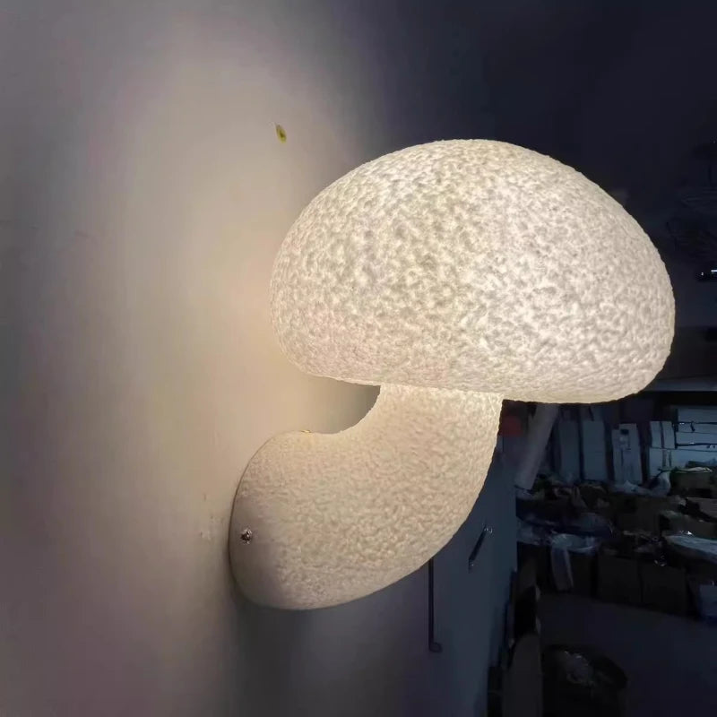 applique murale champignon design nordique pour intérieur extérieur - vue 4 sur 7