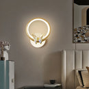 applique murale led papillon en cristal éclairage unique moderne