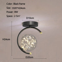 lustre led moderne pour décoration de la maison