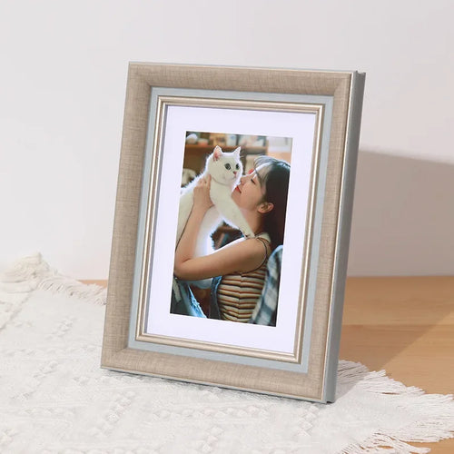 cadre photo en bois pour portraits de famille et souvenirs - vue 6 sur 10