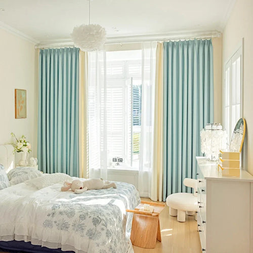 Rideau occultant moderne style ins pour salon chambre - vue 3 sur 13