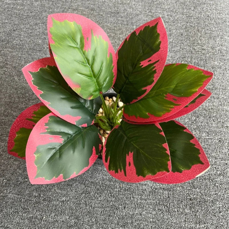 feuilles de phénix artificielles décoration verte en plastique - vue 12 sur 40