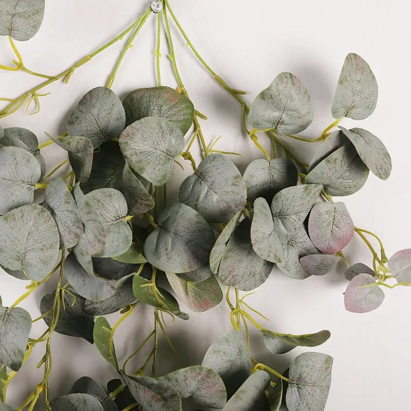 décoration murale en feuilles d'eucalyptus pour espaces intérieurs - vue 4 sur 6