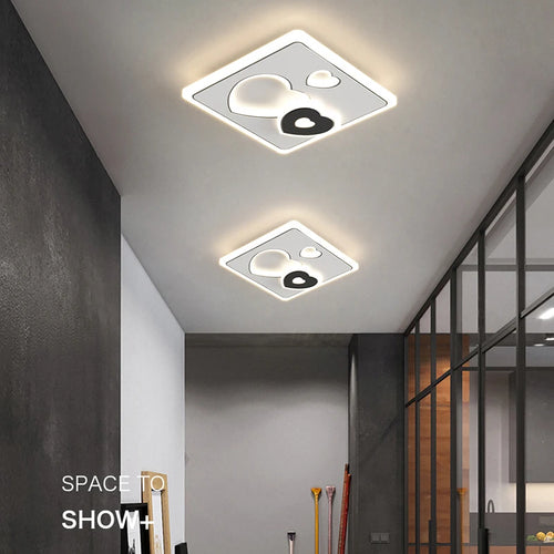 allée nordique led lumières de luxe personnalité créative - vue 4 sur 14
