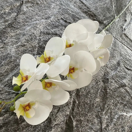 phalaenopsis artificiel orchidée rose décoration pour mariage et jardin - vue 24 sur 23