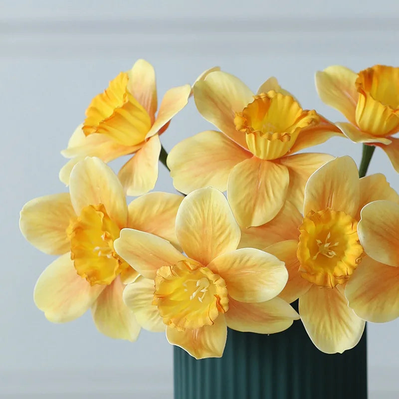 lot de 5 fleurs artificielles pour décoration intérieure et extérieure - vue 3 sur 10