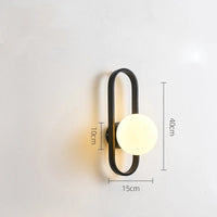 applique murale à led design moderne pour décoration intérieure