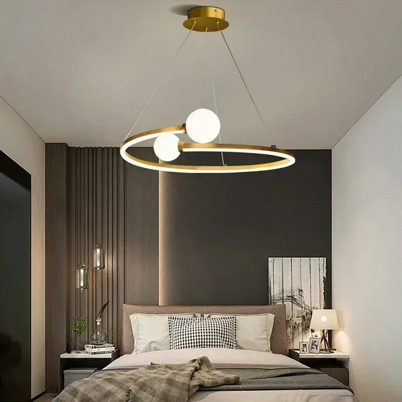 Lustre design LED salon suspension fer Restaurant lampe suspendue décoration de la maison étude grenier Garage cuisine - vue 5 sur 9