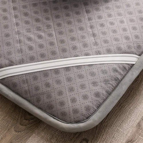 surmatelas pliable antidérapant pour lits superposés et lits dappoint - vue 7 sur 8
