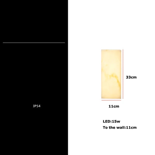 applique murale led géométrique étanche design moderne pour intérieur extérieur - vue 11 sur 12
