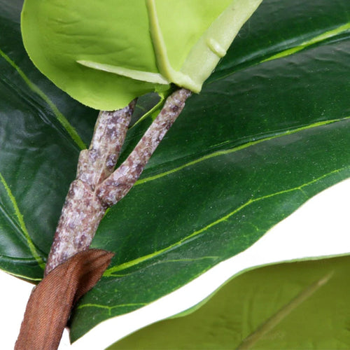 branches artificielles de ficus grandes feuilles pour décoration extérieure - vue 4 sur 6