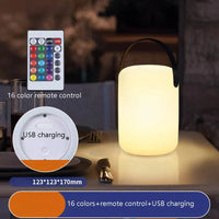 lampe de table extérieure sans fil avec télécommande intelligente