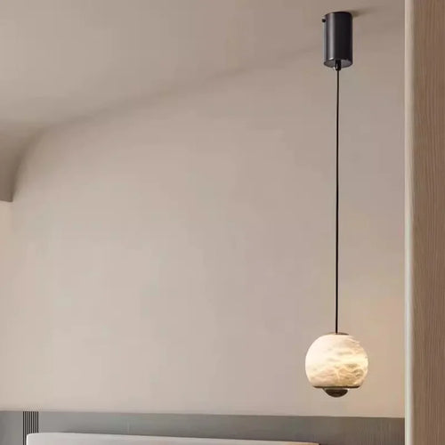 lustre de luxe en marbre naturel pour décoration de restaurant - vue 5 sur 6