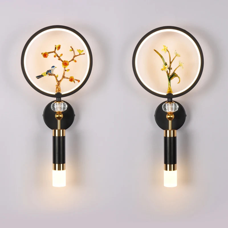 applique murale cristal en led pour éclairage intérieur luxe - vue 4 sur 10