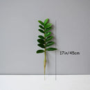 plantes artificielles ficus et zamioculcas pour décoration intérieure