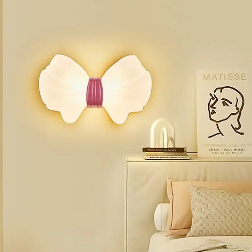 applique murale nordique nœud papillon pour chambre enfant - vue 3 sur 7
