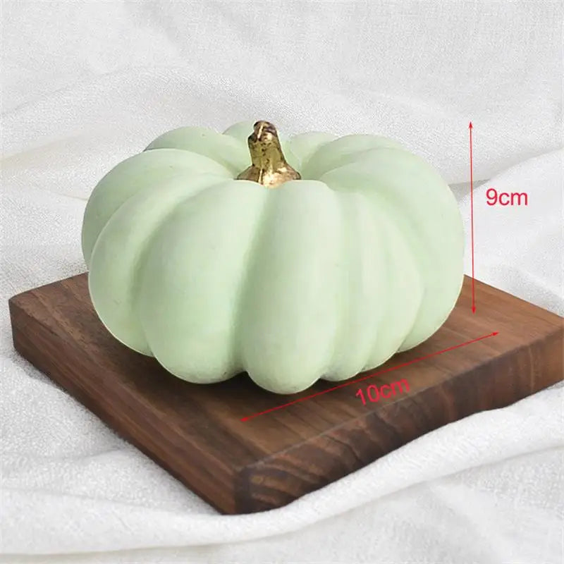 citrouilles décoratives en mousse pour décorations dHalloween et automne - vue 14 sur 22