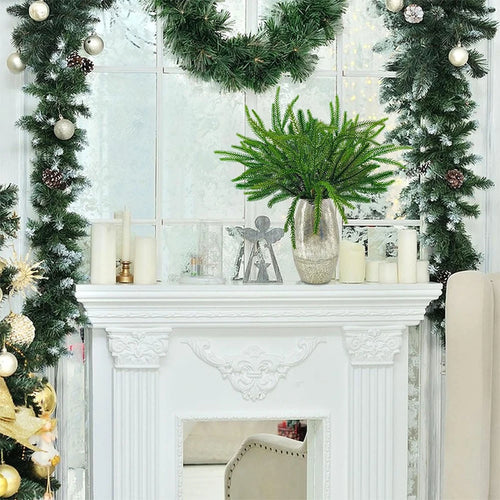 branche de pin artificielle pour décoration de noël à la maison - vue 6 sur 8