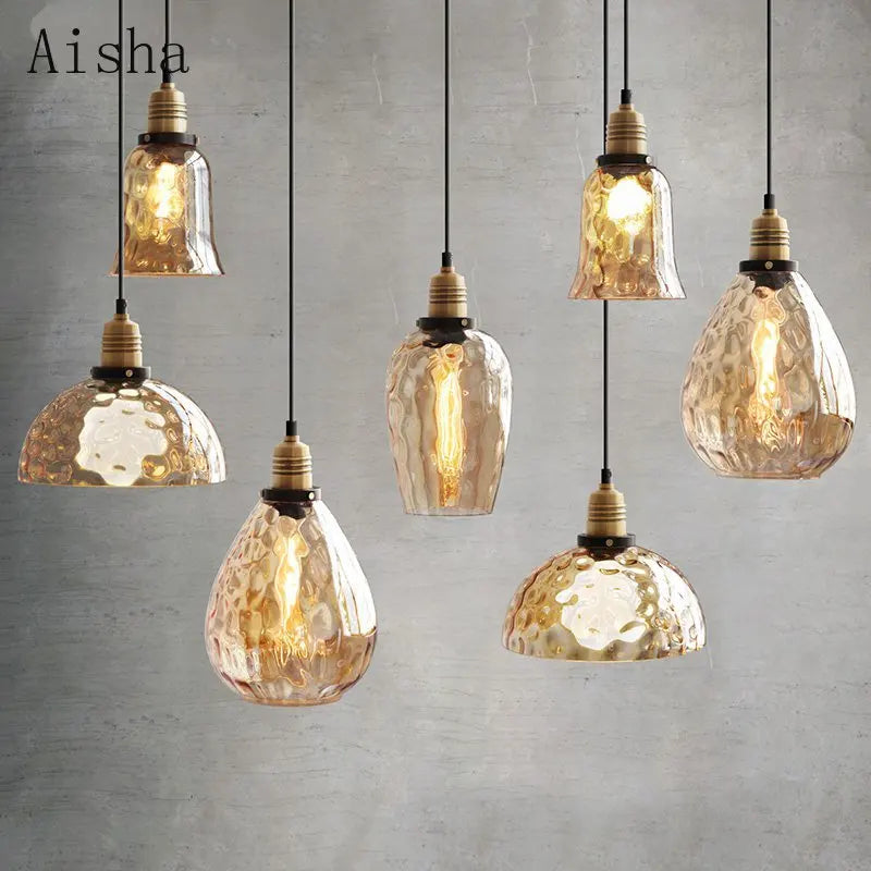 lustre industriel rétro pour décoration intérieure moderne - vue 2 sur 10