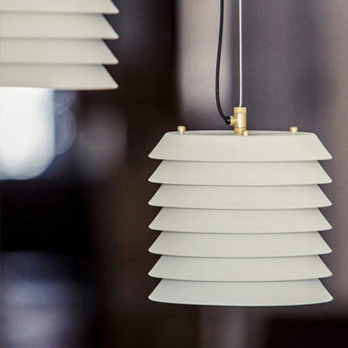 suspension danoise créative en fer pour éclairage décoratif - vue 6 sur 7