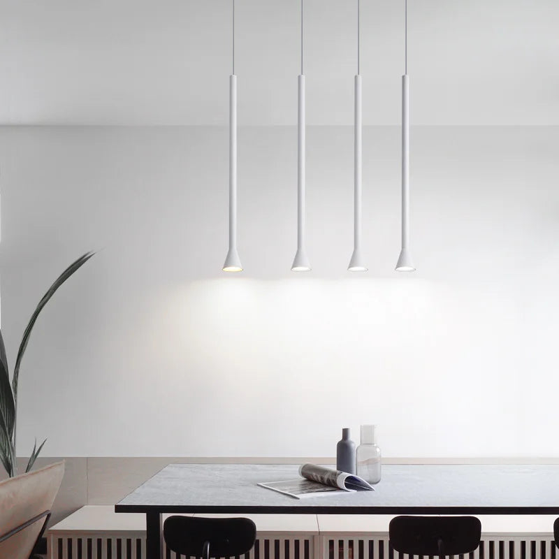 suspension led moderne pour un éclairage décoratif intérieur - vue 3 sur 8