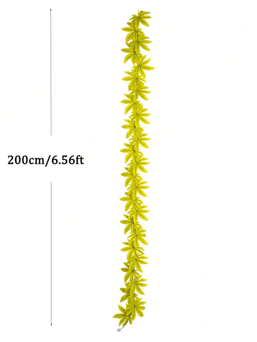 plantes murales artificielles en érable dautomne pour décorations festives - vue 15 sur 15
