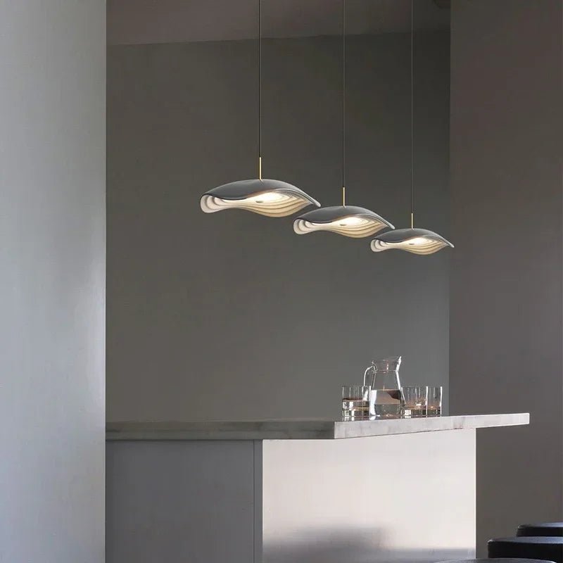 Italy Valentina Suspension Light Resin Pendant Lamp Celing Chandelier Hanging For Dining Room Kitchen Bar Bedroom Indoor - vue 5 sur 14