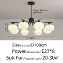 suspension nordique simple style moderne éclairage décoration intérieure