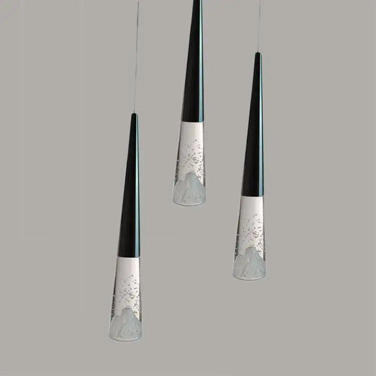 suspension moderne en cristal pour éclairage intérieur élégant - vue 14 sur 16