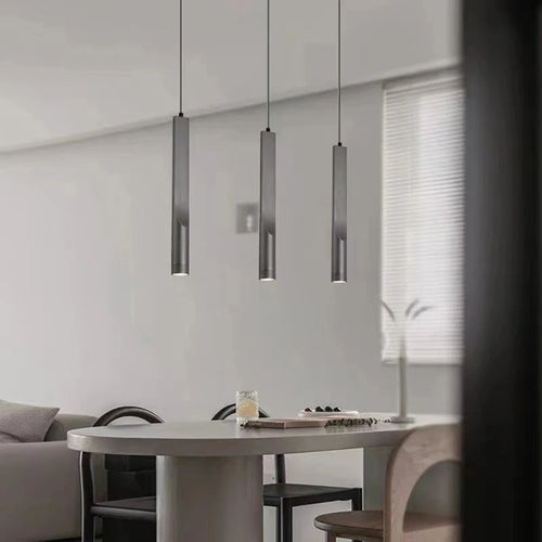 suspension en aluminium style minimaliste 3000k - vue 2 sur 8