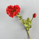 lot de 2 coquelicots artificiels pour décoration de fêtes et festivals