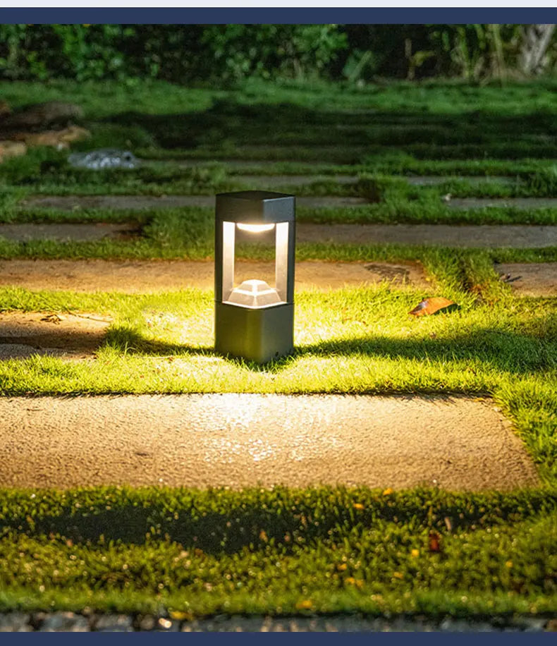lampe de pelouse à led pour jardin et éclairage extérieur - vue 10 sur 10