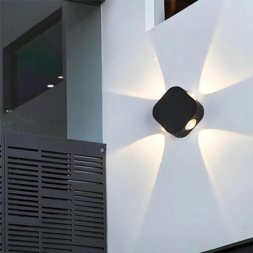 applique murale led étanche moderne pour intérieur extérieur décoratif - vue 3 sur 9