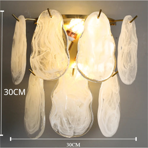 applique murale en verre à led pour décoration moderne intérieure - vue 12 sur 15