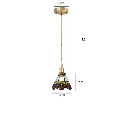 suspension en verre teinté style nordique pour éclairage industriel - vue 15 sur 18
