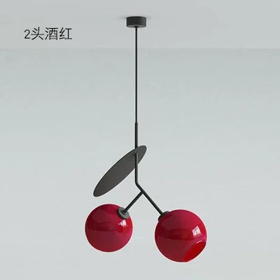 suspension moderne en verre pour décoration intérieure créative - vue 9 sur 12
