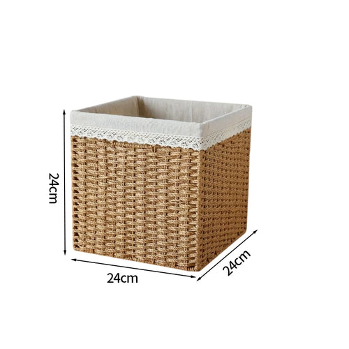 panier de pique-nique en osier pour rangement divers - vue 21 sur 21