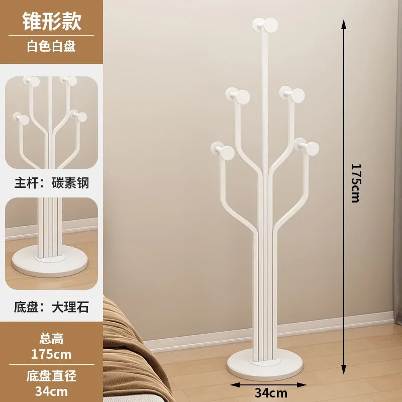 porte-manteau vertical créatif en fer forgé pour vêtements - vue 6 sur 14
