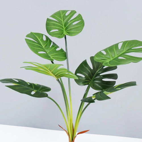 plantes artificielles monstera pour décoration intérieure et extérieure - vue 8 sur 9