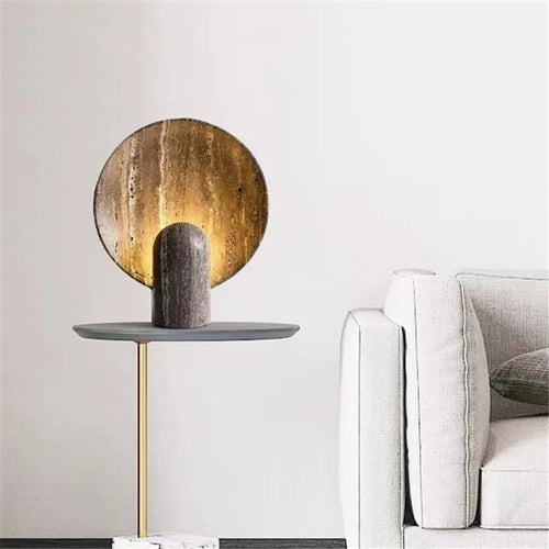 lampe de bureau créative en marbre pour décoration moderne - vue 2 sur 7