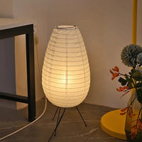 lampe de chevet wabi sabi en papier de riz rétro créative décorative