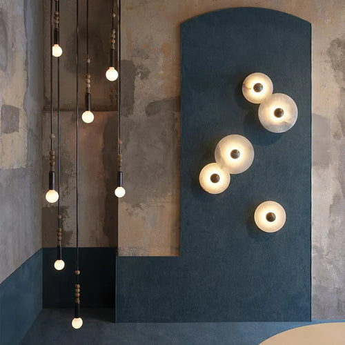 Applique murale LED en marbre naturel - vue 2 sur 19