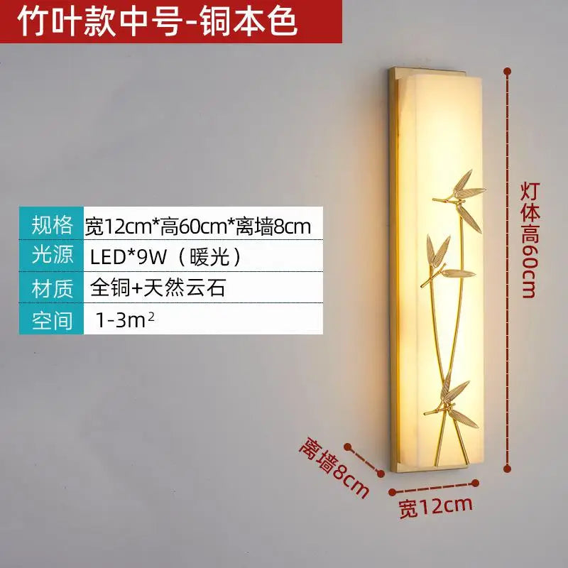 applique murale vintage en marbre à led pour extérieur jardin et cour - vue 15 sur 15
